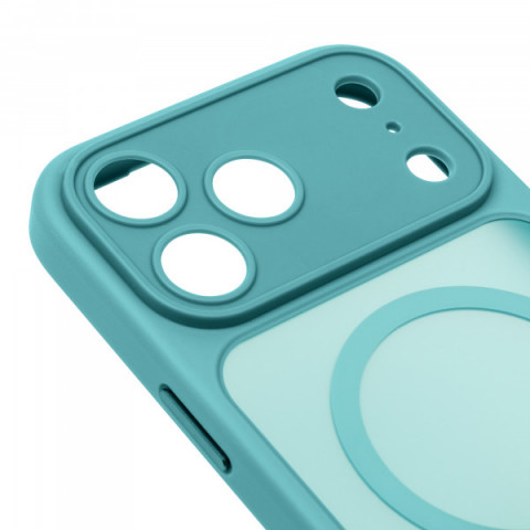 Чохол ArmorStandart Lush MagCase для Apple iPhone 17 Pro Turquoise (ARM87496)