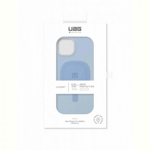 Чохол-накладка Urban Armor Gear Lucent 2.0 Magsafe для Apple iPhone 14 Cerulean (114076315858)