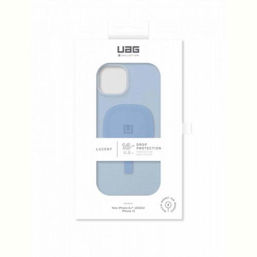 Чохол-накладка Urban Armor Gear Lucent 2.0 Magsafe для Apple iPhone 14 Cerulean (114076315858)
