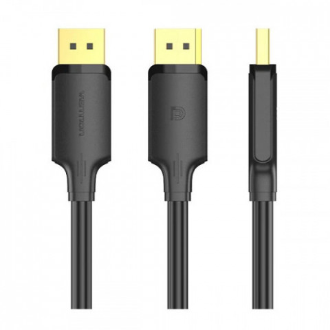 Кабель Vention DisplayPort - DisplayPort (M/M), 2 м, Black (HAKBH)
