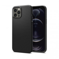 Чохол Spigen Liquid Air для iPhone 12 Pro/12 Matte Black (ACS01701)