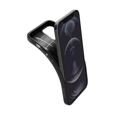 Чохол Spigen Liquid Air для iPhone 12 Pro/12 Matte Black (ACS01701)