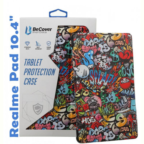 Чохол-книжка BeCover Smart для Realme Pad 10.4" Graffiti (708274)