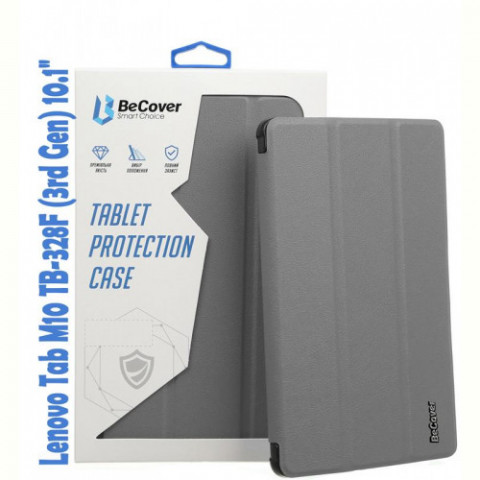 Чохол-книжка BeCover Smart для Lenovo Tab M10 TB-328F (3rd Gen) 10.1" Gray (708284)