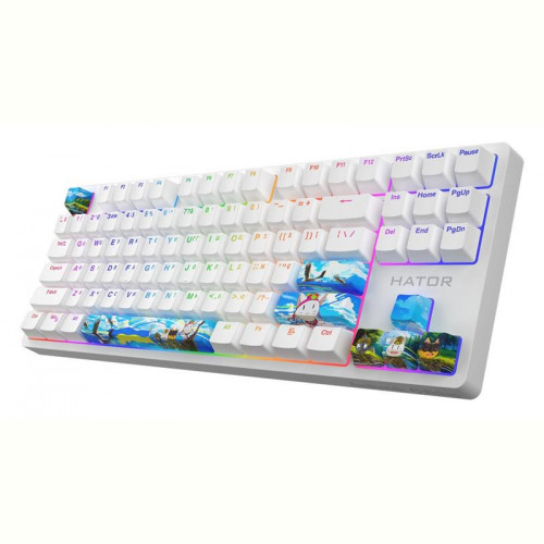 Клавіатура Hator Rockfall 2 Mecha TKL Authentic Edition Fighting Cats (HTK-532)