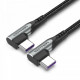 Кабель Vention USB Type-C - USB Type-C (M/M), 1.5 м, Grey (TANHG)
