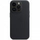 Чохол-накладка Apple Leather Case with MagSafe для Apple iPhone 14 Pro Midnight (MPPG3)