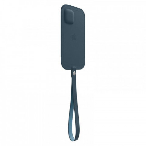 Чохол на руку Apple Leather Sleeve with MagSafe для Apple iPhone 12/12 Pro Baltic Blue (MHYD3)