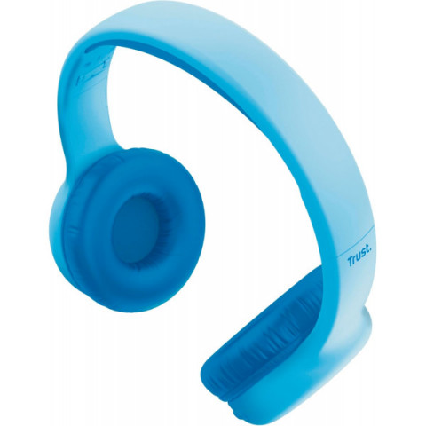 Навушники On-ear Trust Nouna Kids, Wireless, Mic, Синій