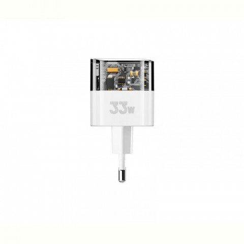 Мережевий зарядний пристрій Proda Azeada PD-A88 GAN 33W White (PD-A88-WH)