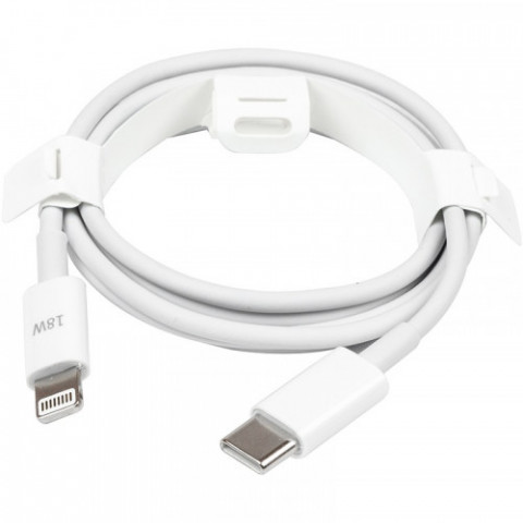 Кабель PowerPlant USB Type-C - Lightning (M/M), 18W, 1 м (CA913268)