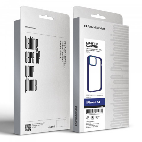 Чохол ArmorStandart UNIT2 для Apple iPhone 14 Blue (ARM69939)