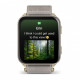 Смарт-годинник Garmin Venu X1 Soft Gold Titanium with French Grey Nylon (010-02980-33)