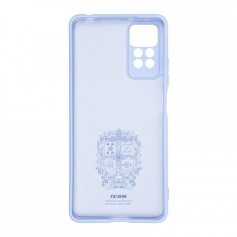 Чохол-накладка Armorstandart Icon для Xiaomi Redmi Note 12 Pro 4G Camera cover Lavender (ARM67766)