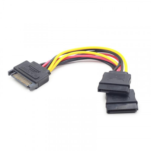 Кабель живлення Cablexpert CC-SATAM2F-01 SATA, 0.15 м