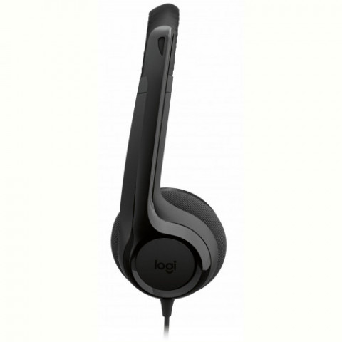Гарнітура Logitech H390 USB-C Midnight Black (981-001576)
