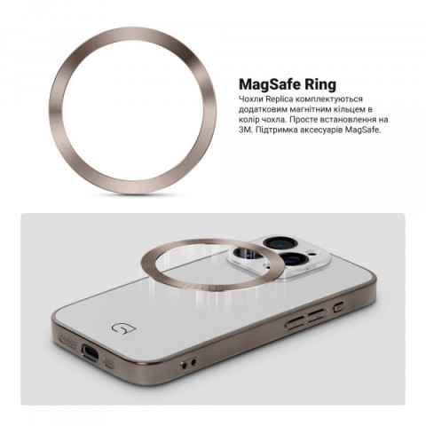 Чохол ArmorStandart Replica MagSafe для Apple iPhone 14 Pro Max White (ARM76214)