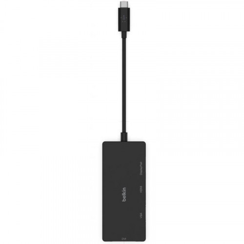 Концентратор USB Type-C Belkin HDMI, VGA, DVI, DisplayPort Black (AVC003BTBK)