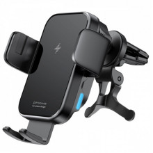 Автомобільний тримач з Бездротовим ЗП Proove Triple Clamp 15W black