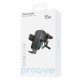 Автомобільний тримач з Бездротовим ЗП Proove Triple Clamp 15W black Купити в Україні