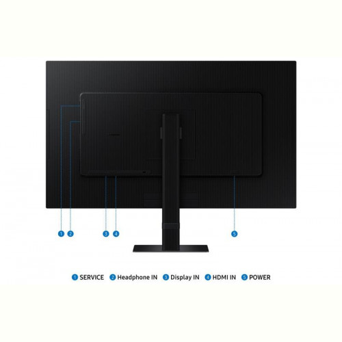 Монітор Samsung 27" ViewFinity S7 (LS27D700EAIXCI) IPS Black