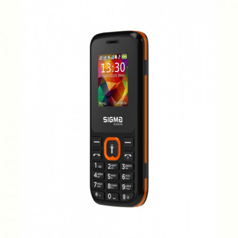 Мобiльний телефон Sigma mobile X-style 171 Mini Dual Sim Black/Orange