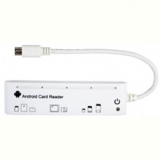 Кардрідер MicroUSB PowerPlant KD000OT0440 White