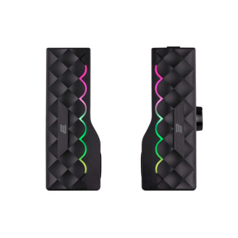 Акустична система 2E PCS232 RGB, Soundbar, 2.0, USB, Black