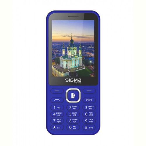 Мобiльний телефон Sigma mobile X-style 31 Power Type-C Dual Sim Blue