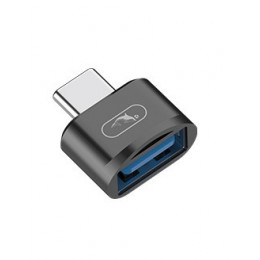 Перехідник SkyDolphin OT05 Mini USB Type-C - USB (M/F) Black (SDADPT-00029)