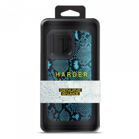 Чохол Harder Genuine Snake для Apple iPhone 14 Pro Max Dark Blue (ARM76790)