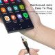 Кабель Essager Colorful LED USB - USB Type-C (M/M), 3A, 2 м Black (EXCT-XCDA01)