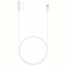 Кабель Samsung USB Type-C/microUSB - USB, (M/M), 1.5 м, White (EP-DG930DWEGRU)