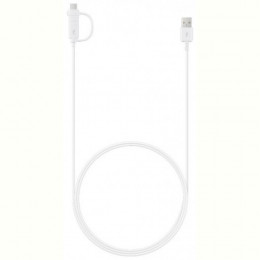 Кабель Samsung USB Type-C/microUSB - USB, (M/M), 1.5 м, White (EP-DG930DWEGRU)