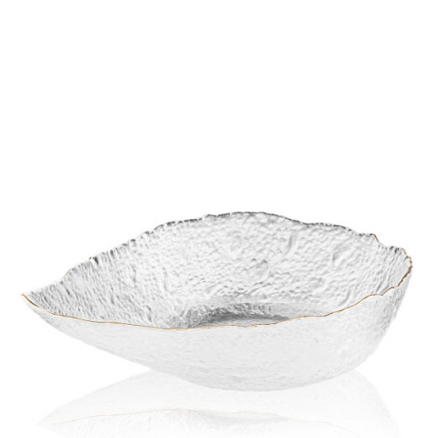 Салатник Ardesto Leaf, 21.5см, скло, прозорий