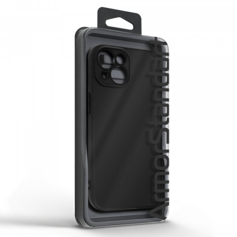 Чохол ArmorStandart Matte Slim Fit для Apple iPhone 15 Camera cover Black (ARM68245)