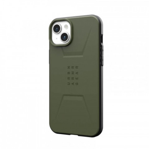 Чохол-накладка Urban Armor Gear Civilian Magsafe для Apple iPhone 15 Plus Olive Drab (114306117272)