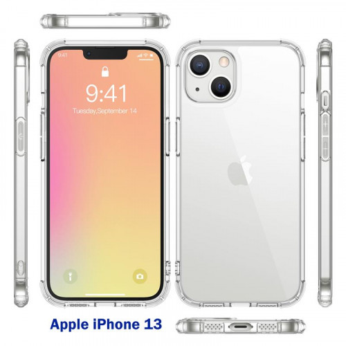 Чохол-накладка BeCover Anti-Shock для Apple iPhone 13 Clear (706951)