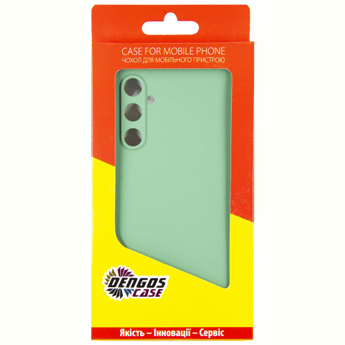 Чохол-накладка Dengos для Samsung Galaxy A05s SM-A057 Mint (DG-KM-10) + захисне скло