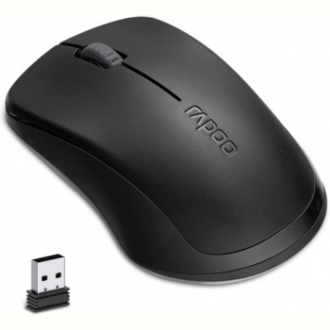 Миша бездротова Rapoo 1620 Black