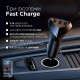 Автомобільний зарядний пристрій Remax Alien III Series 3xUSB 3.1A Black (RCC-322)