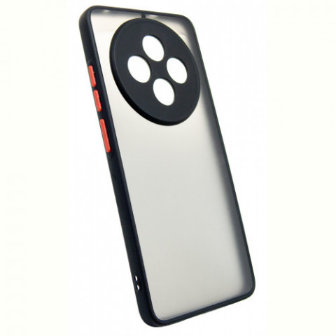 Чохол-накладка Dengos Matt для Oppo Reno 12F 4G Black (DG-TPU-MATT-167)