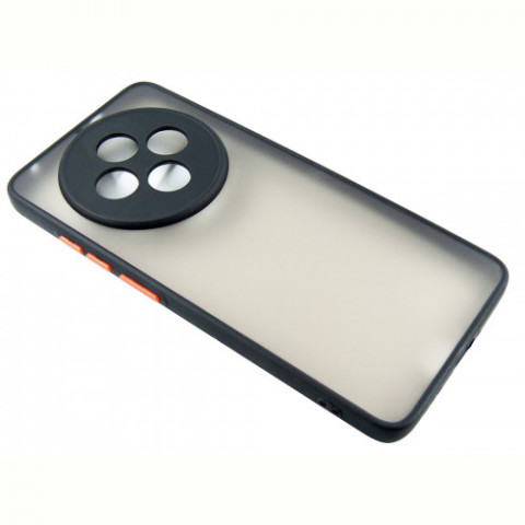 Чохол-накладка Dengos Matt для Oppo Reno 12F 4G Black (DG-TPU-MATT-167)