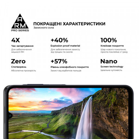 Захисне скло ArmorStandart Pro для Samsung A15 4G (A155) (ARM74659)