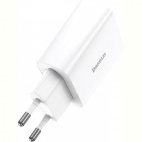 Мережевий зарядний пристрій Baseus (1USB-C 3A) 20W White (CCFS-SN02)