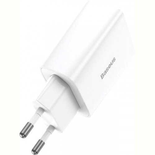 Мережевий зарядний пристрій Baseus (1USB-C 3A) 20W White (CCFS-SN02)