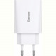 Мережевий зарядний пристрій Baseus (1USB-C 3A) 20W White (CCFS-SN02)