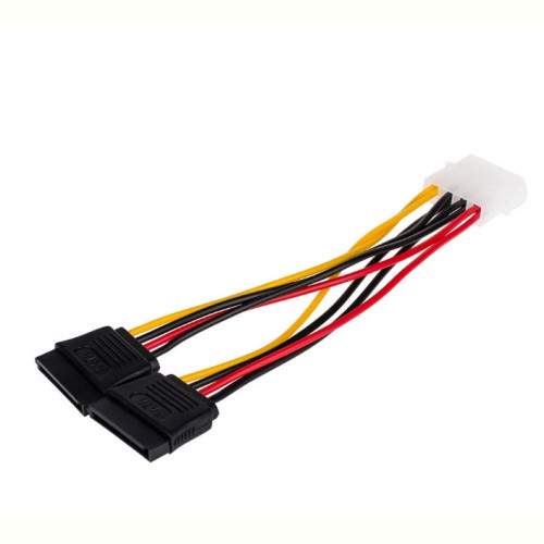 Кабель живлення Atcom (16148) Molex-2Sata, 0.2 м