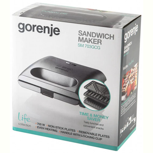 Бутербродниця Gorenje SM703GCG