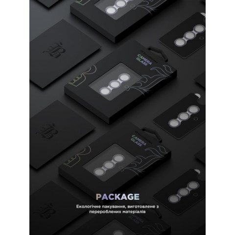 Захисне скло для камери ArmorStandart Supreme Black Icon для Samsung S24 Plus Cobalt Violet (ARM76612)